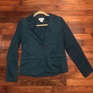 Teal blazer